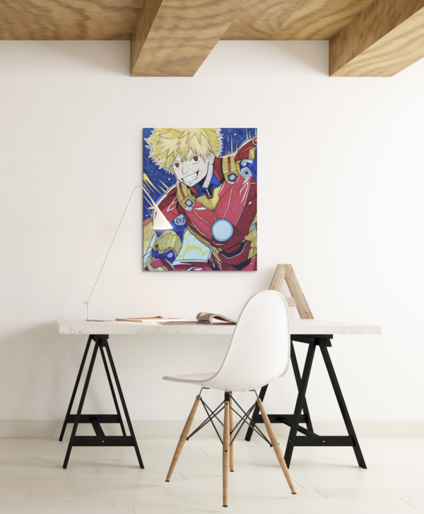 Tableau Bakugo - Version Iron Man – Image 2