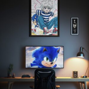 Tableau Kirua & Sonic - Duo Supersonique (40 x 60 cm)