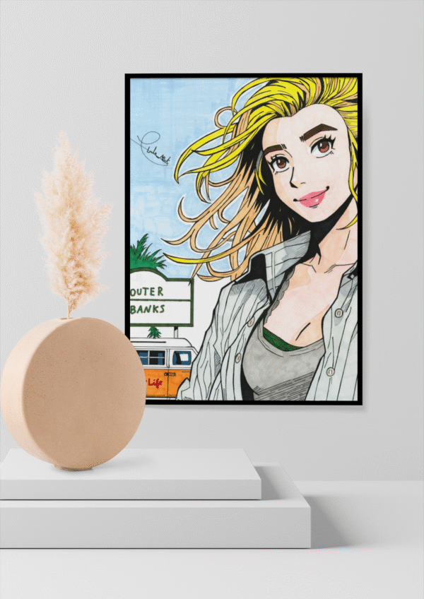 Tableau Outer Banks - Summer Vibes (40 x 60 cm) – Image 2