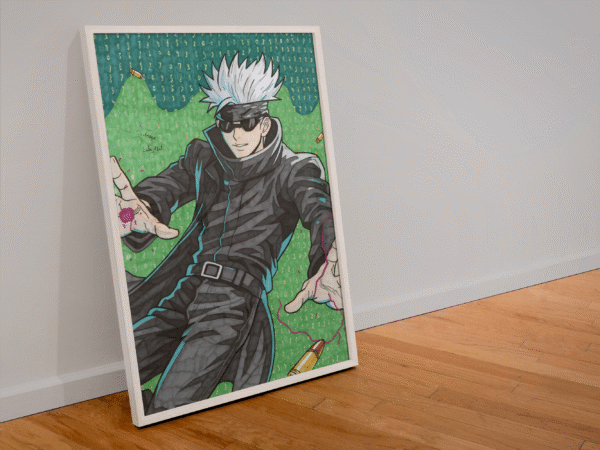 Tableau Gojo - Édition Matrix (40 x 60 cm) – Image 5