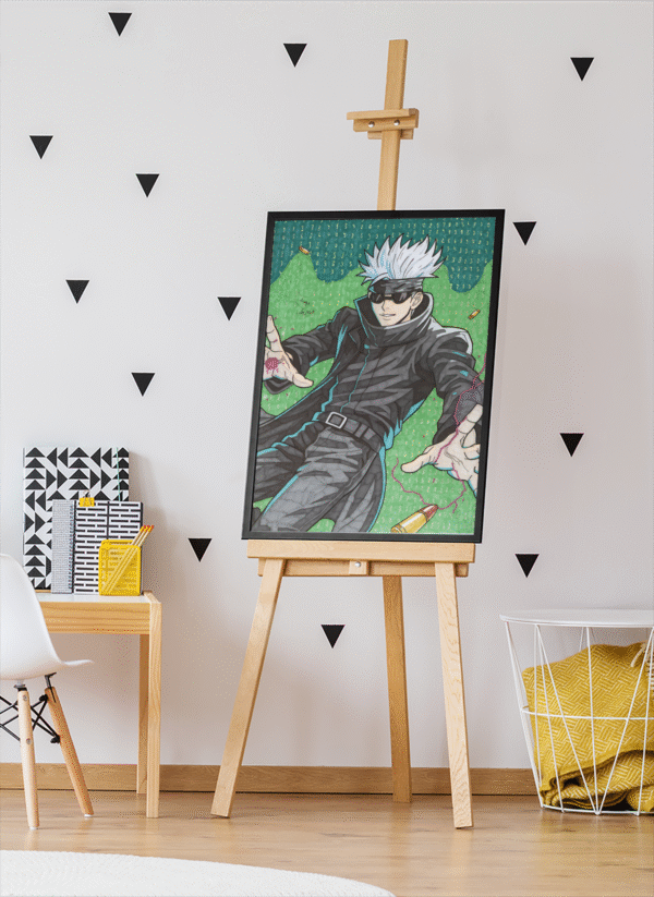 Tableau Gojo - Édition Matrix (40 x 60 cm) – Image 2