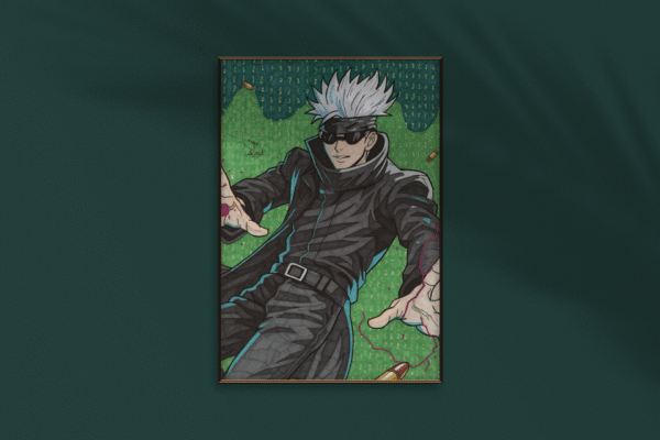 Tableau Gojo - Édition Matrix (40 x 60 cm) – Image 4